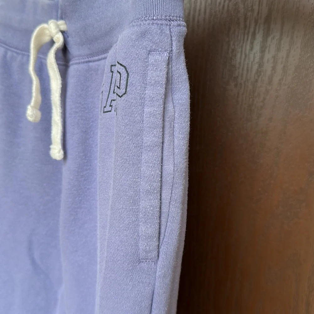 3/$15 GAP Kids Fleece Jogger Sweatpants Lavender Purple Size M Elastic Waist